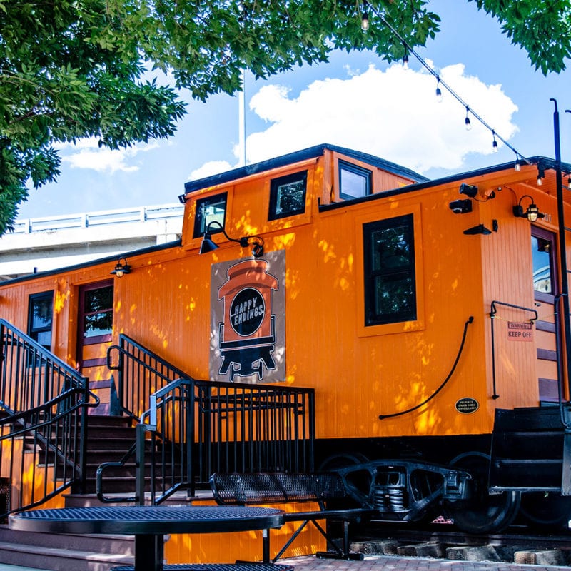 Happy Endings Caboose Cafe