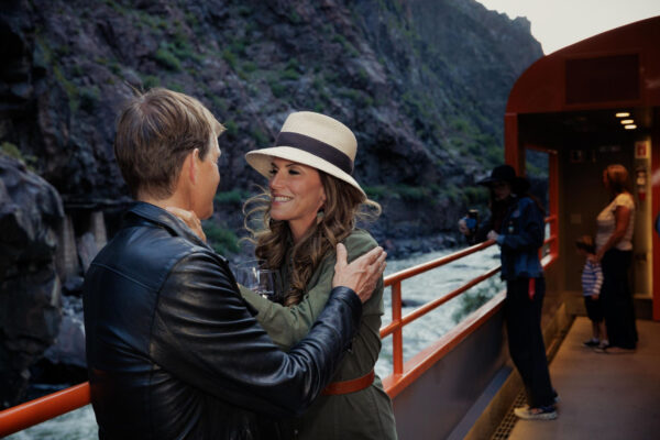 Mark and Dawn open air car Mark and Dawn open air car