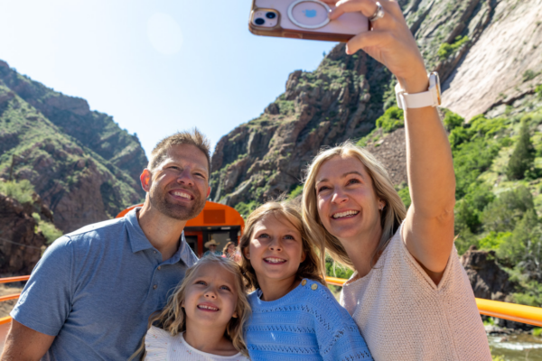 Family Open Air Car Selfie Family Open Air Car Selfie